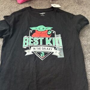 Star Wars Black and Green Kids T-Shirt